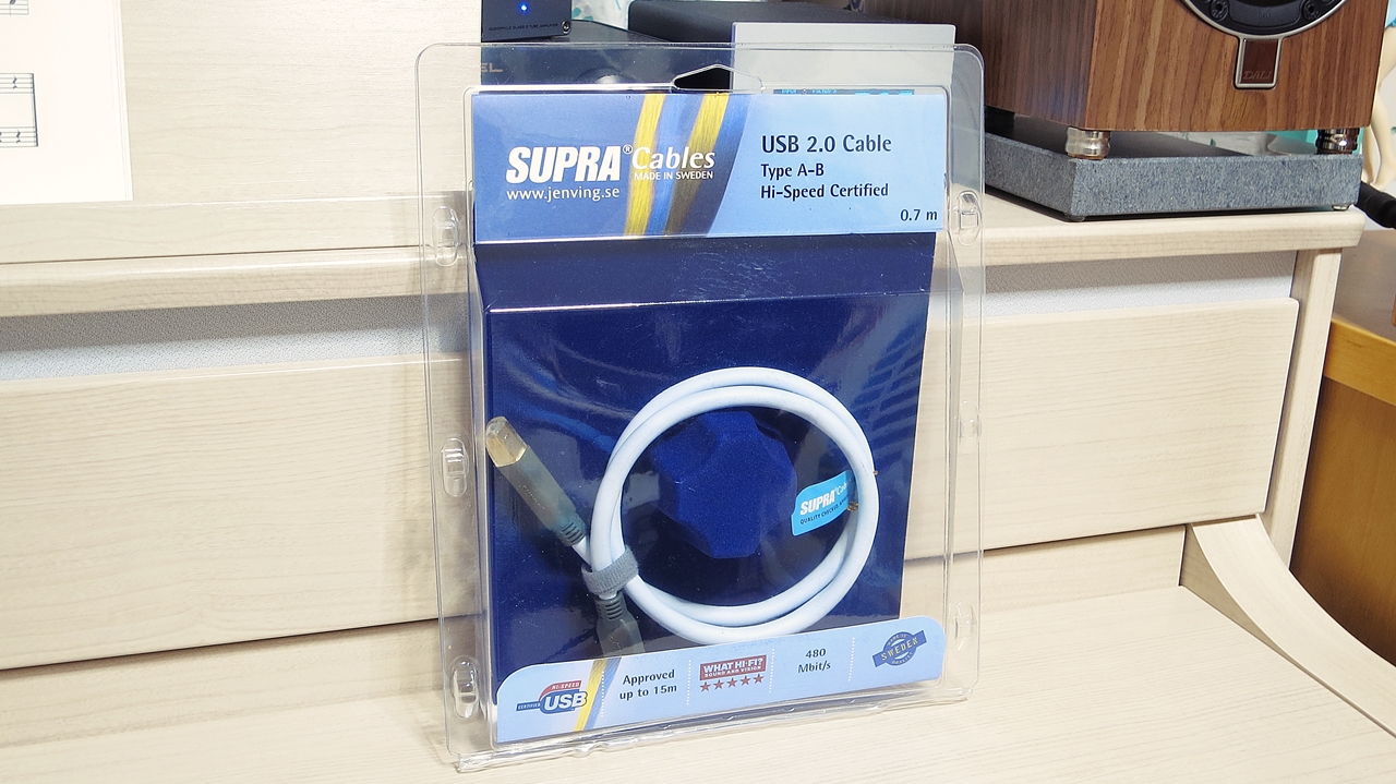 スープラ USBケーブル SUPRA SUPRA USB 2.0（USB A-USB B）